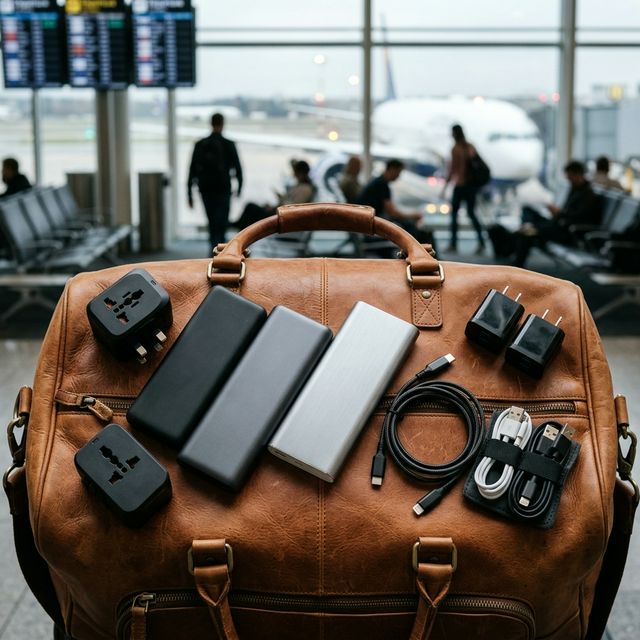 إكسسوارات شحن للسفر