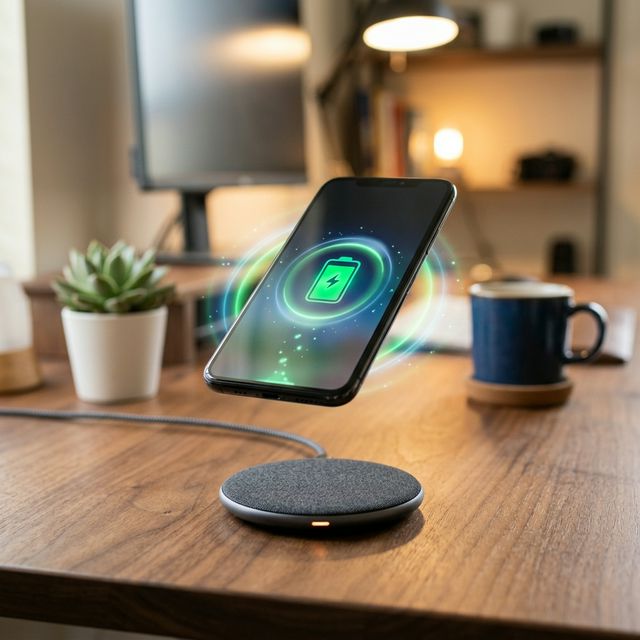 شاحن لاسلكي عصري